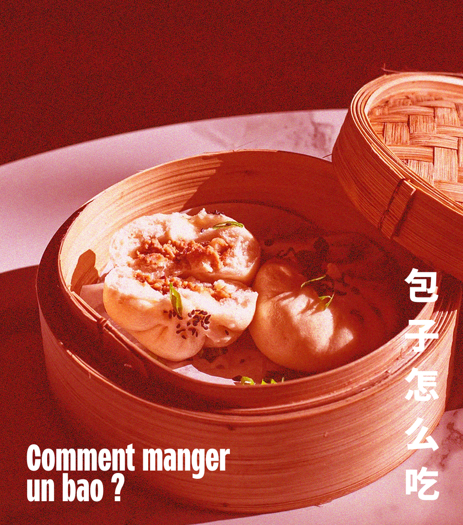 Comment déguster un bao